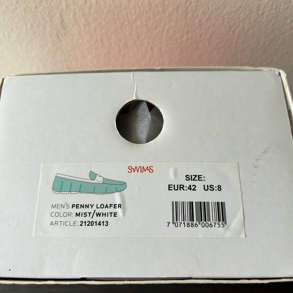 SWIMS Penny Loafer Men size 8 - Picture 4 of 8